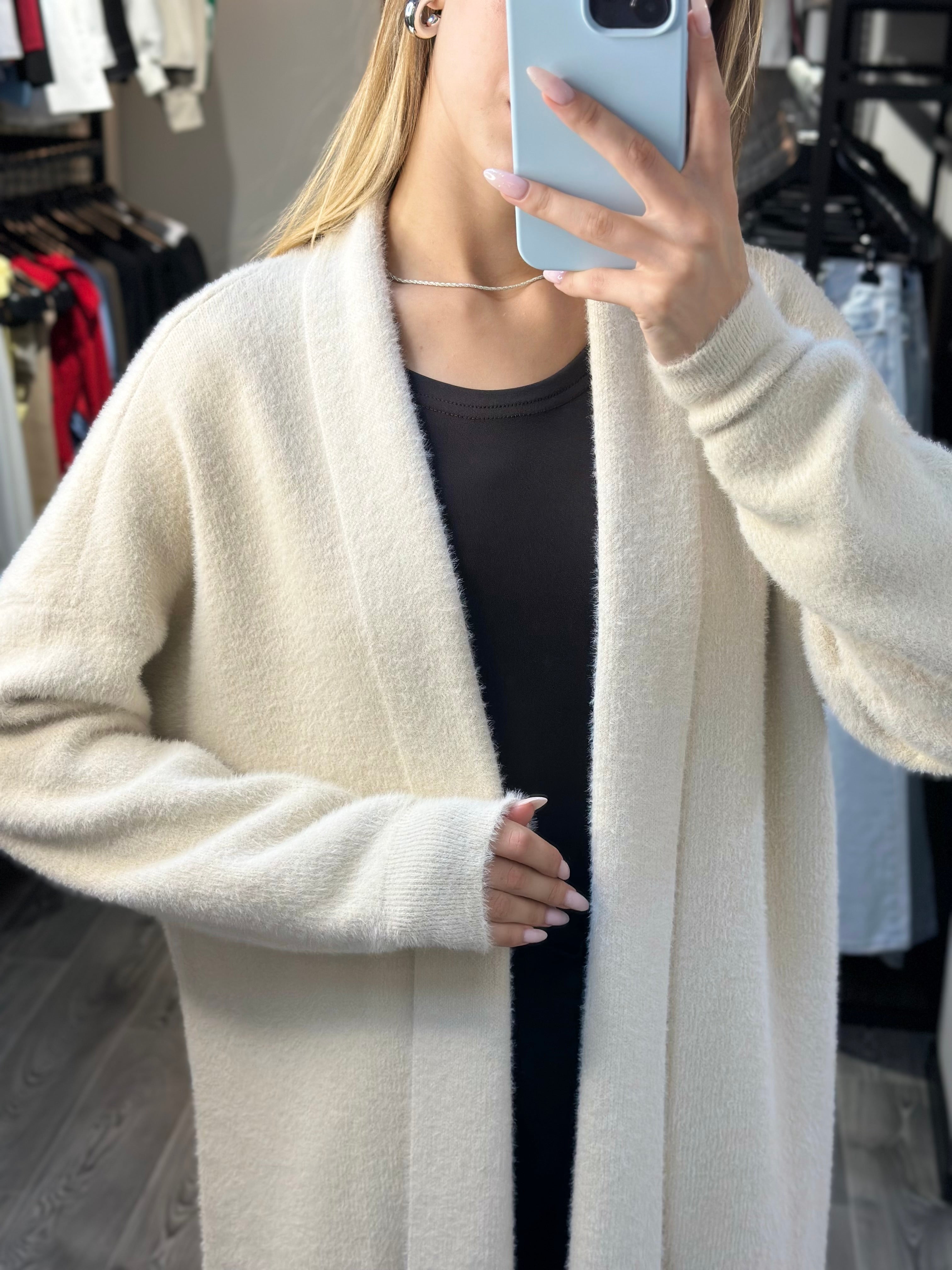 Fluffy Cardigan