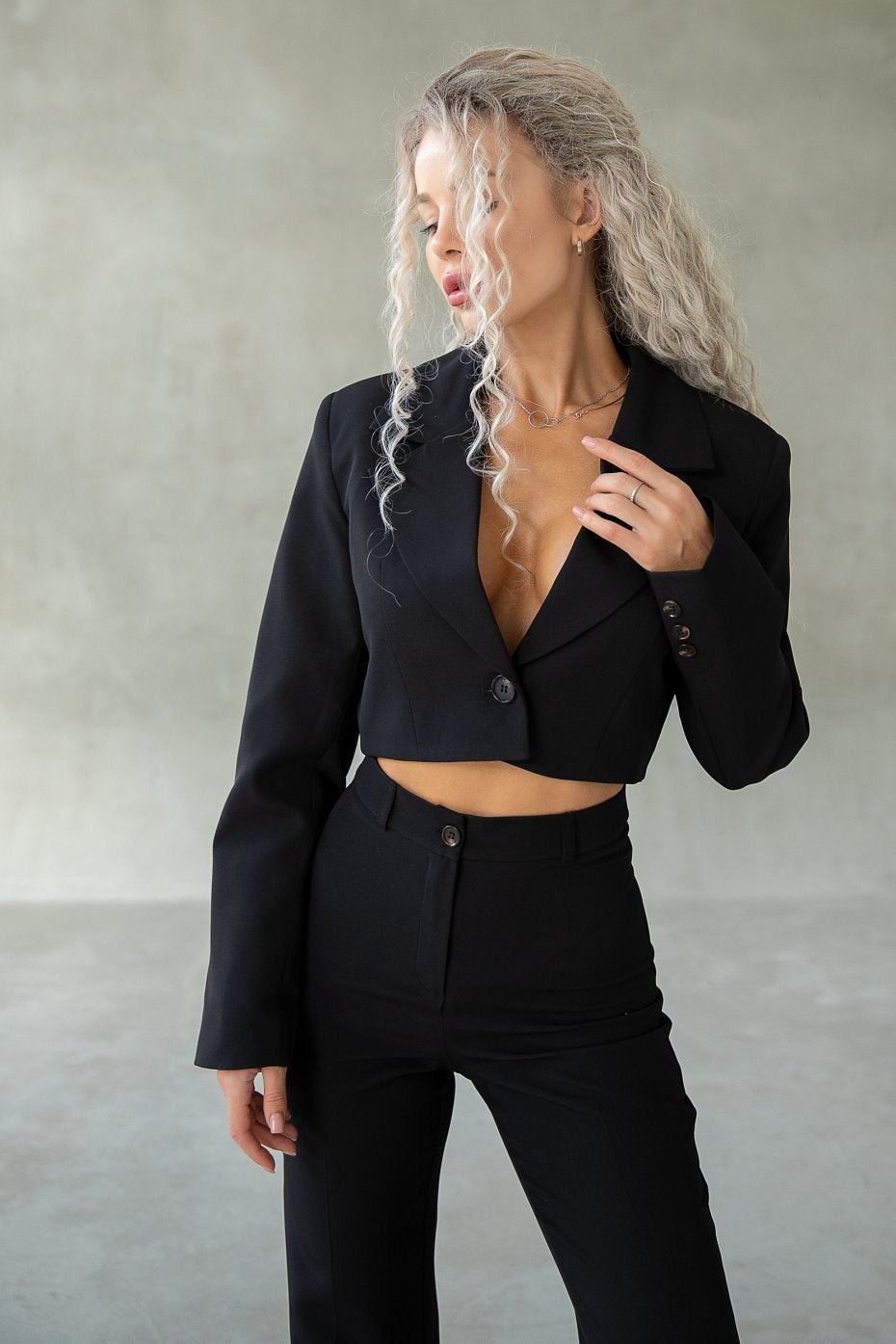 Flared Pants & Simona Blazer