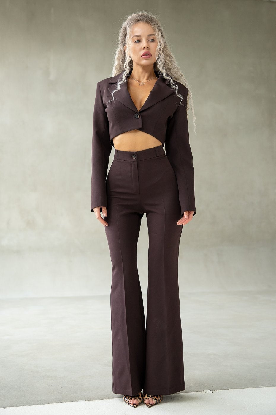 Flared Pants & Simona Blazer