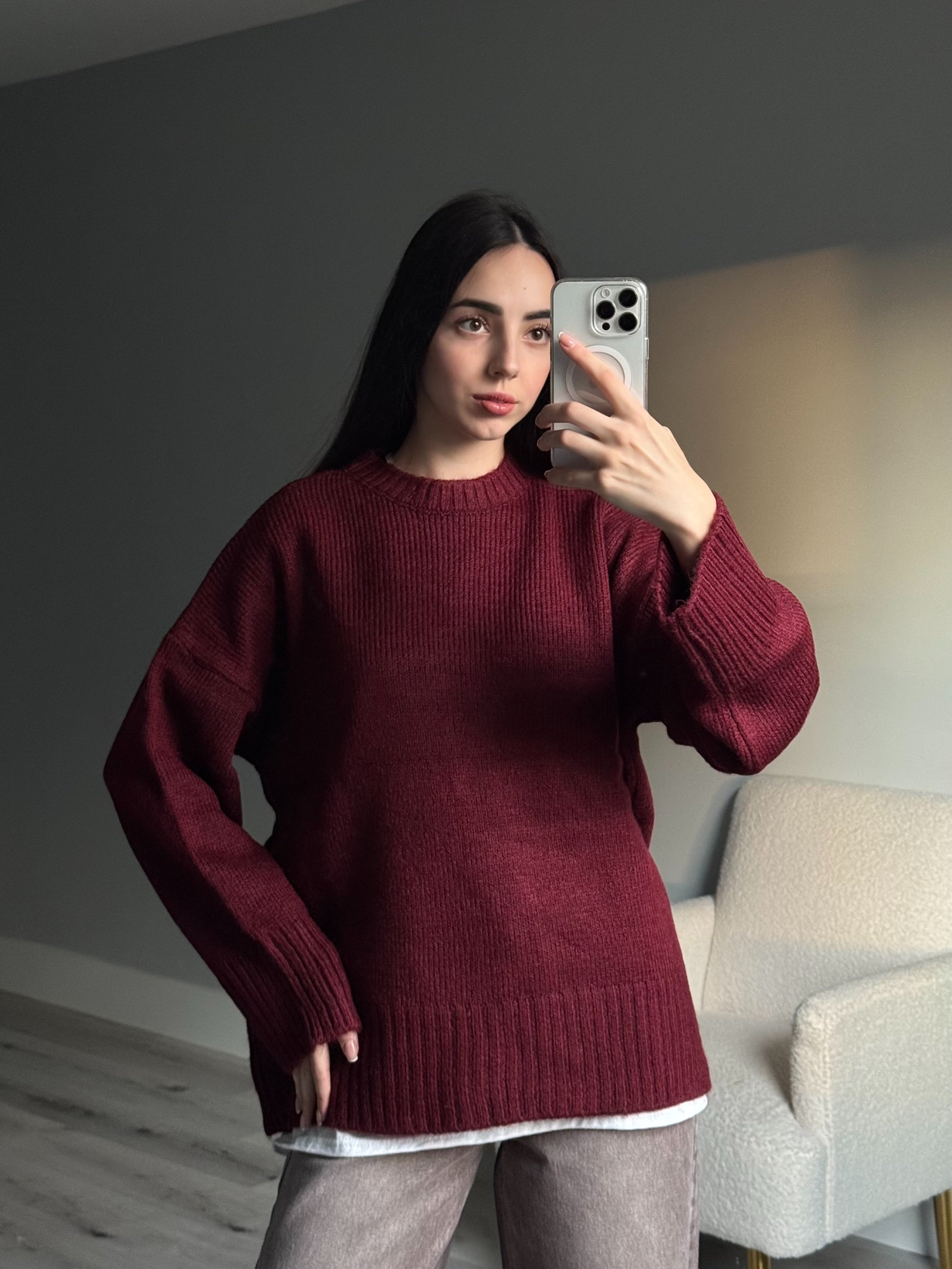 Knitted sweater