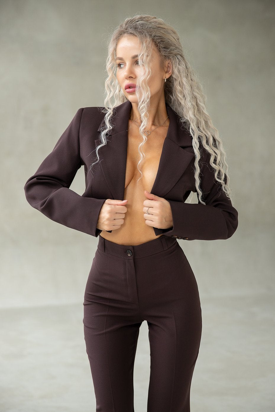 Flared Pants & Simona Blazer