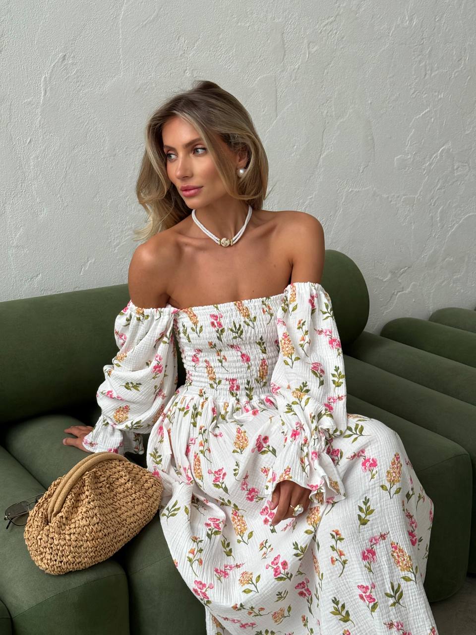 “Solomia” Dress — Midi Length