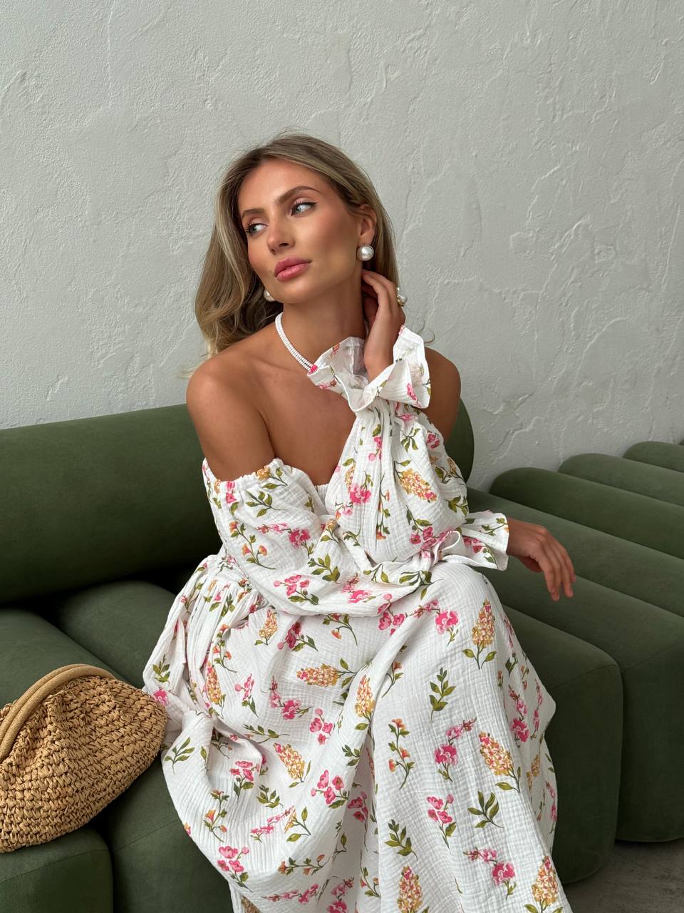 “Solomia” Dress — Midi Length
