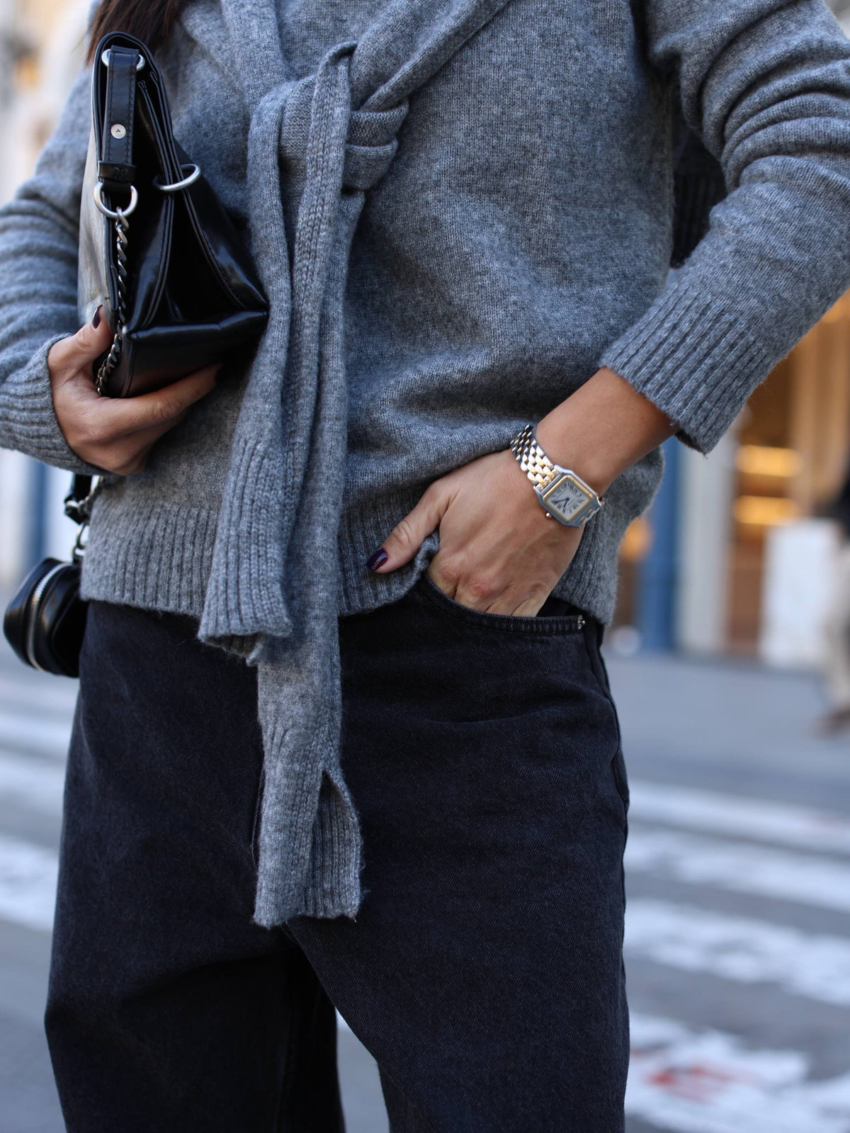 Gray Sweater
