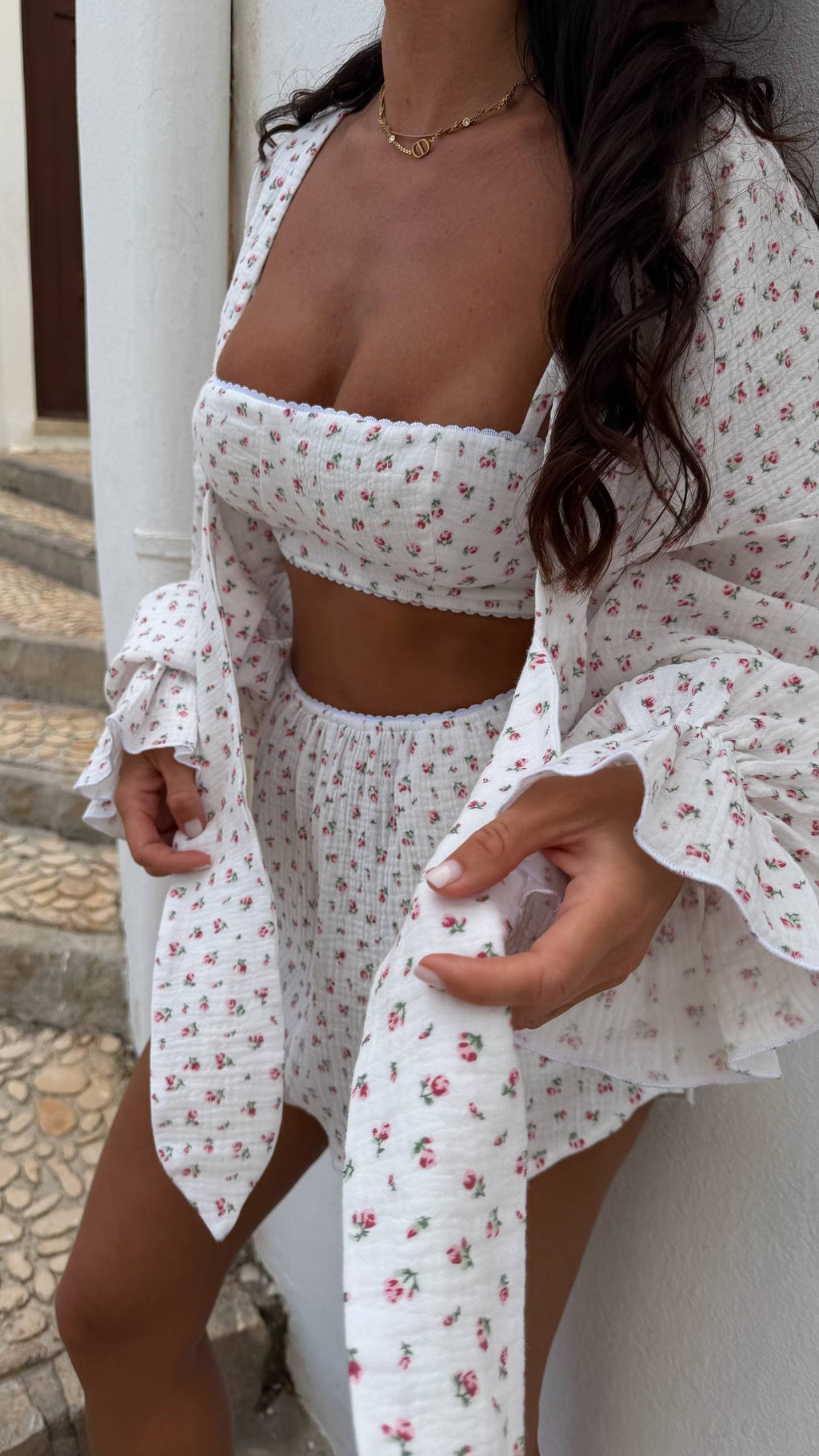Muslin Three-Piece Set