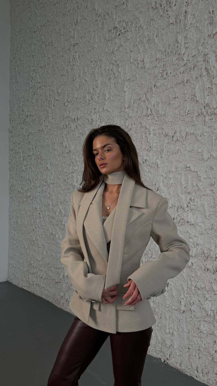Cashmere jacket