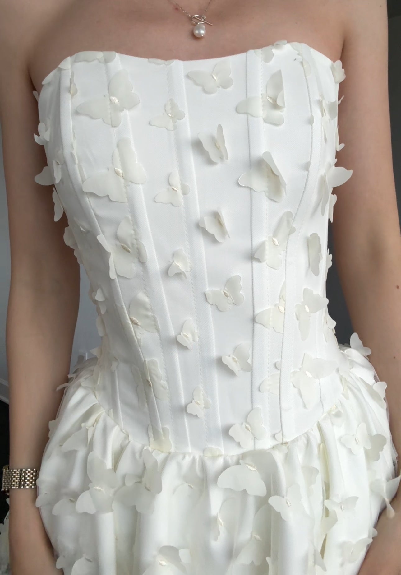 Corset Dress with Butterflies✨