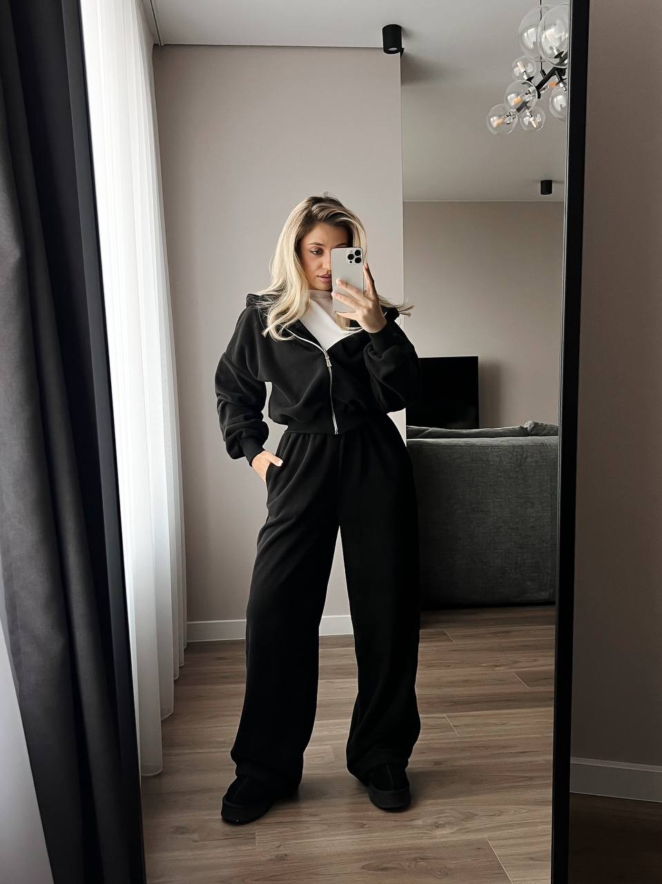 Fleece tracksuit