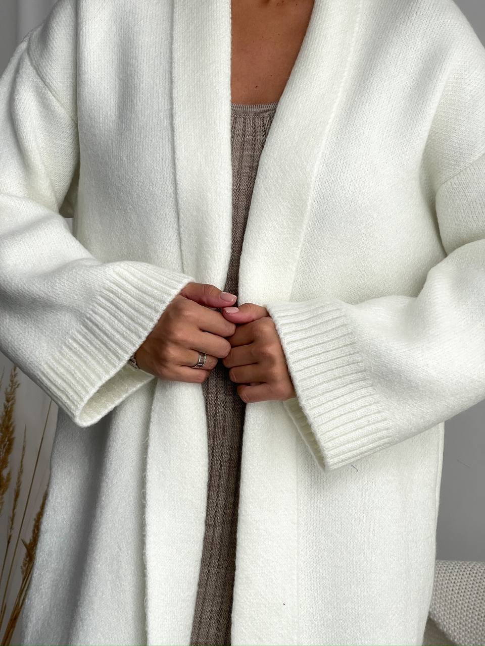 Long Knitted Cardigan