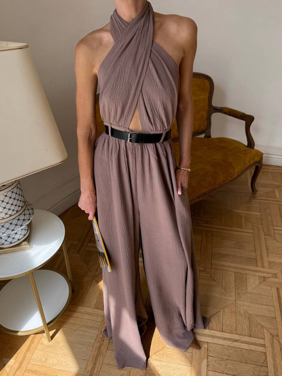 Jumpsuit with Belt