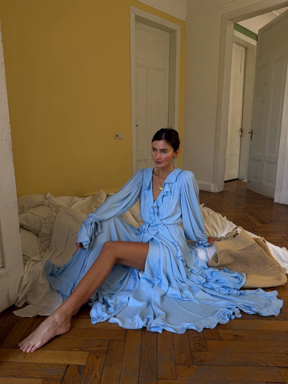 Wrap Maxi Dress