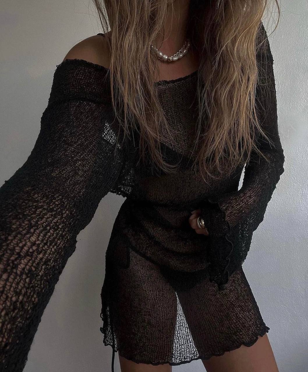 Beach Mesh Tunic