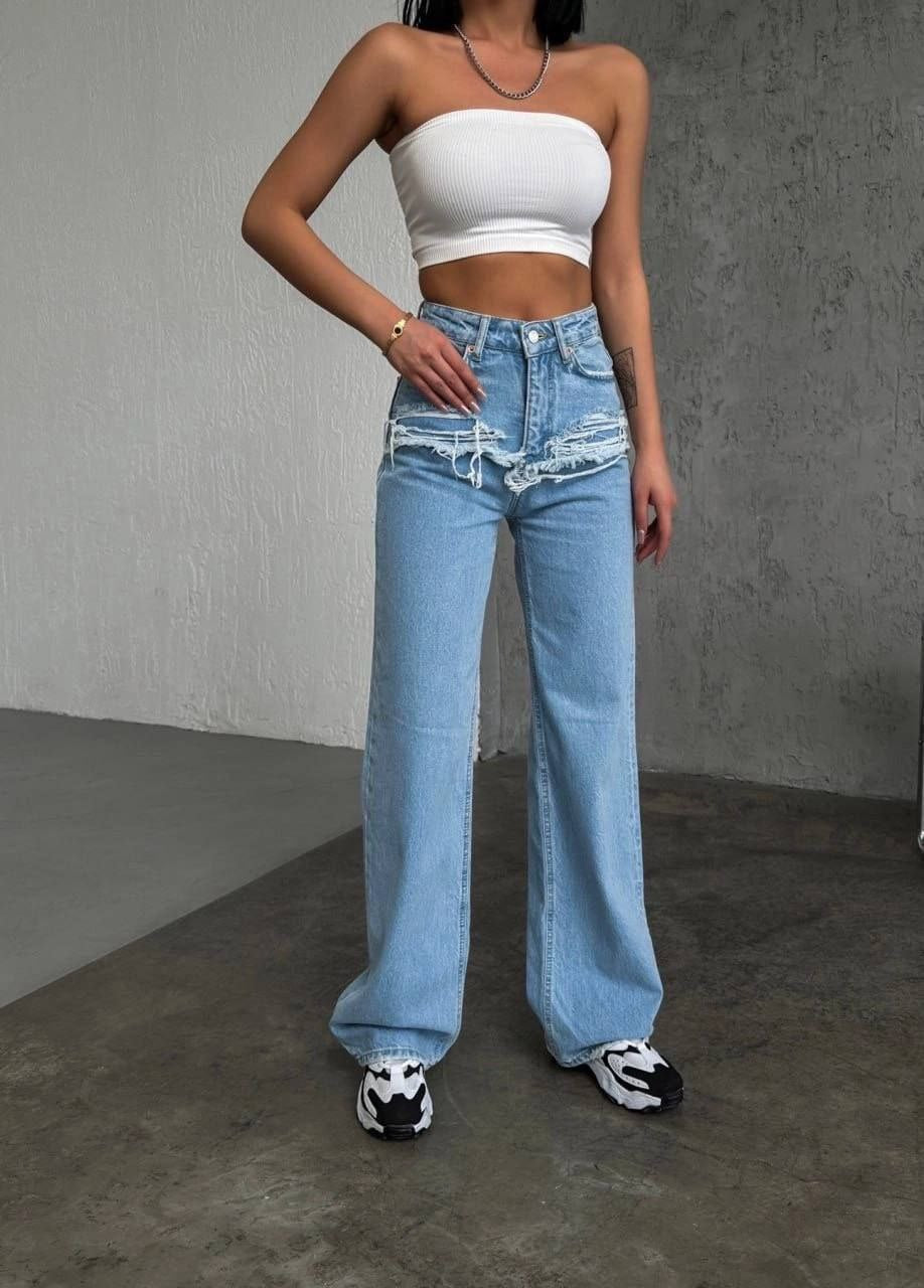 Wide-leg jeans