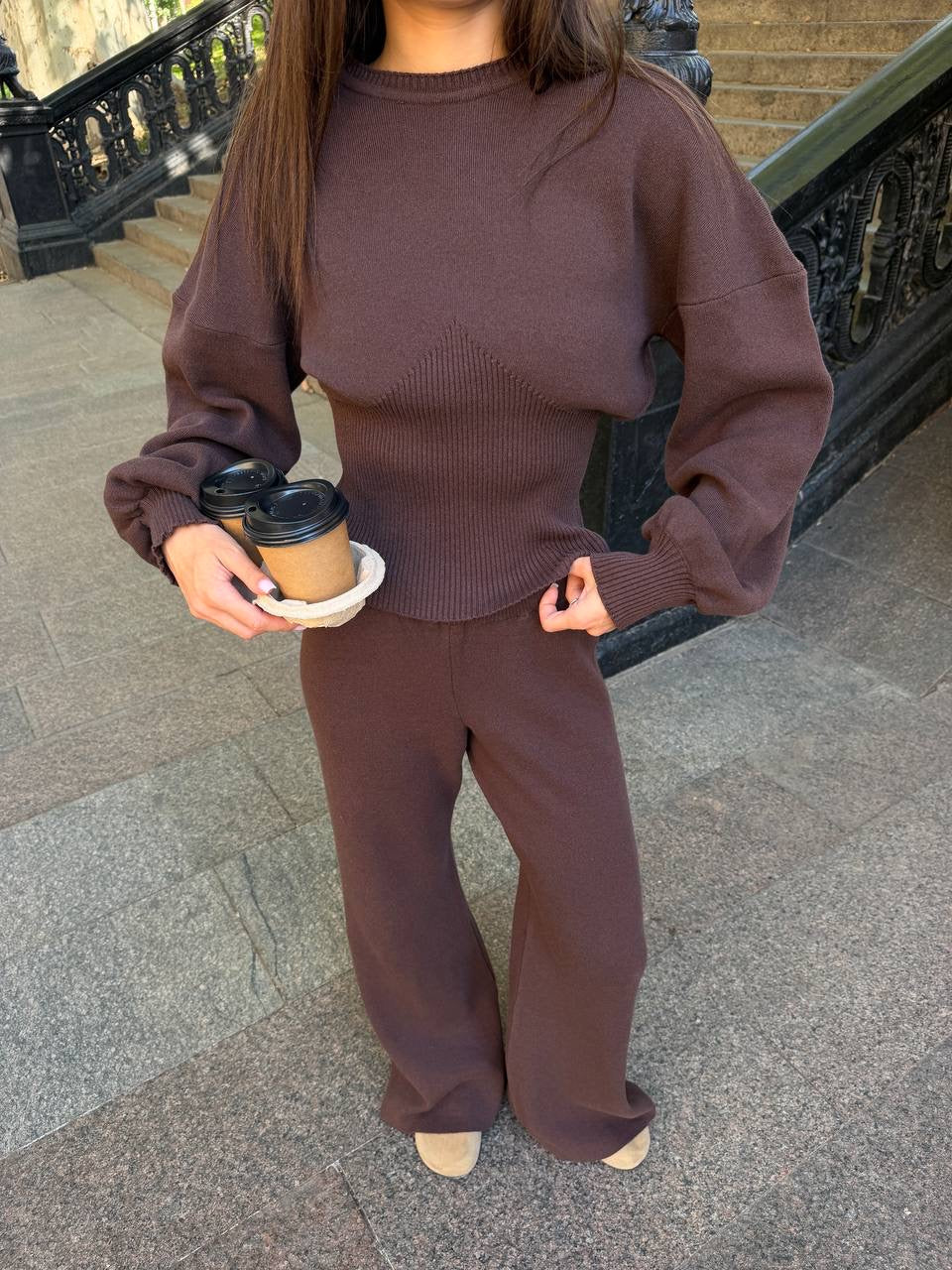 Cotton Knit Set
