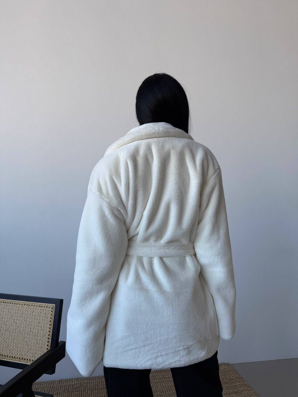 Stylish faux fur coat with lining ✨