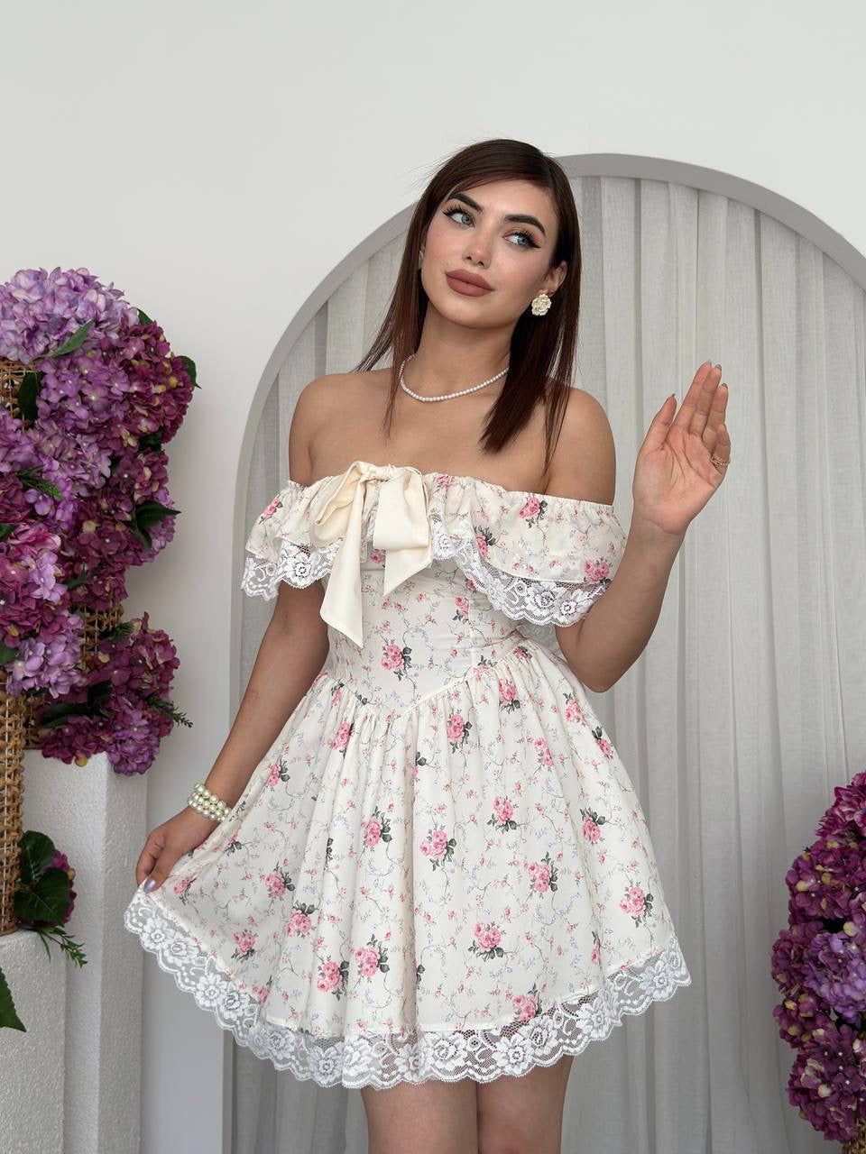 Floral Lace Dress✨