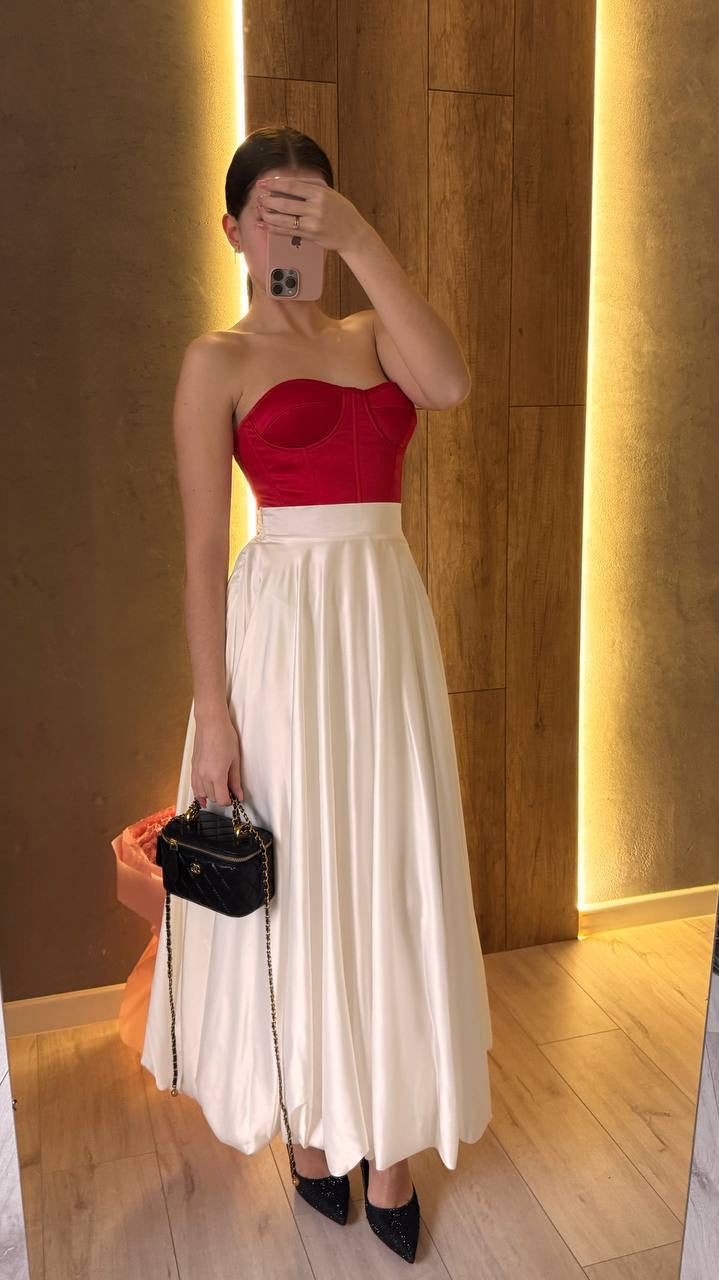 Balloon Maxi Skirt✨