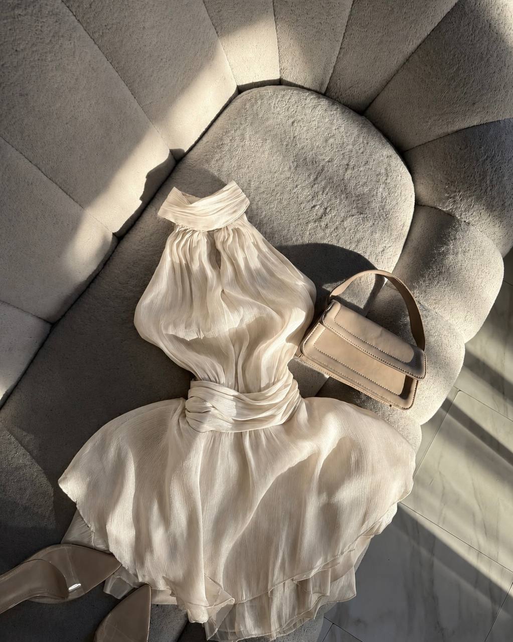Organza Mini Dress