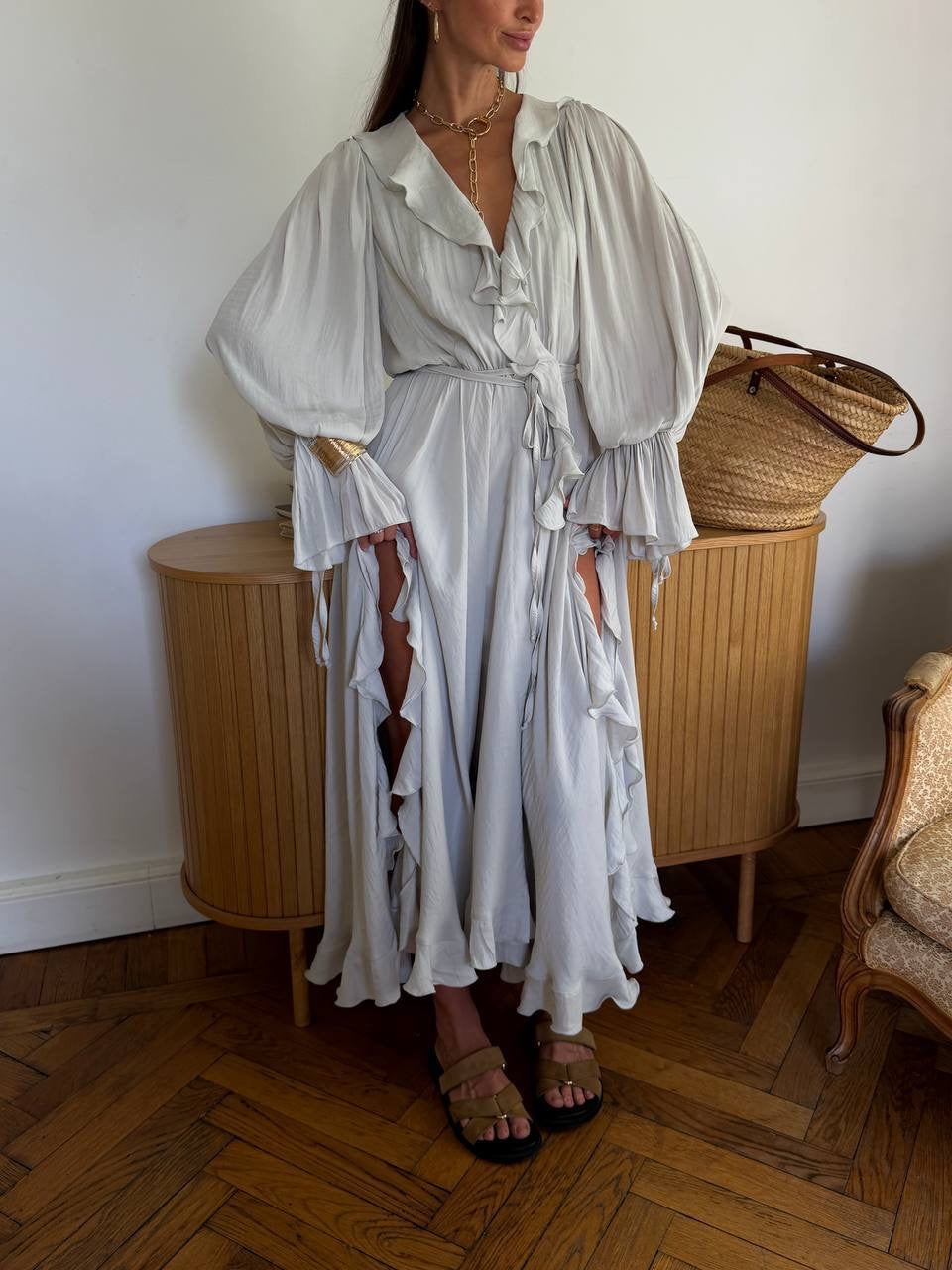 Wrap Maxi Dress