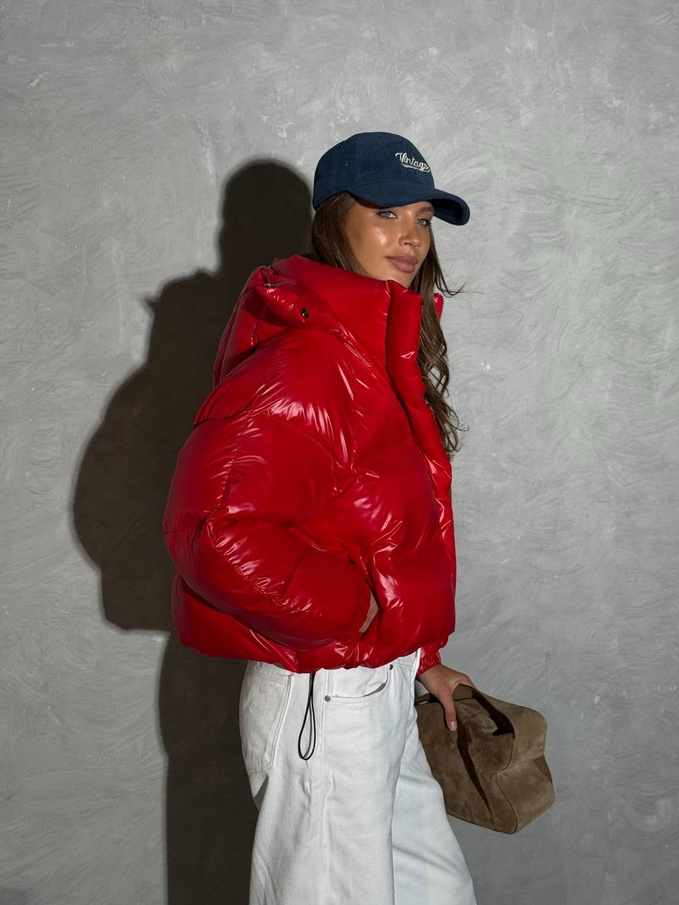 “IRISH” Cropped Puffer