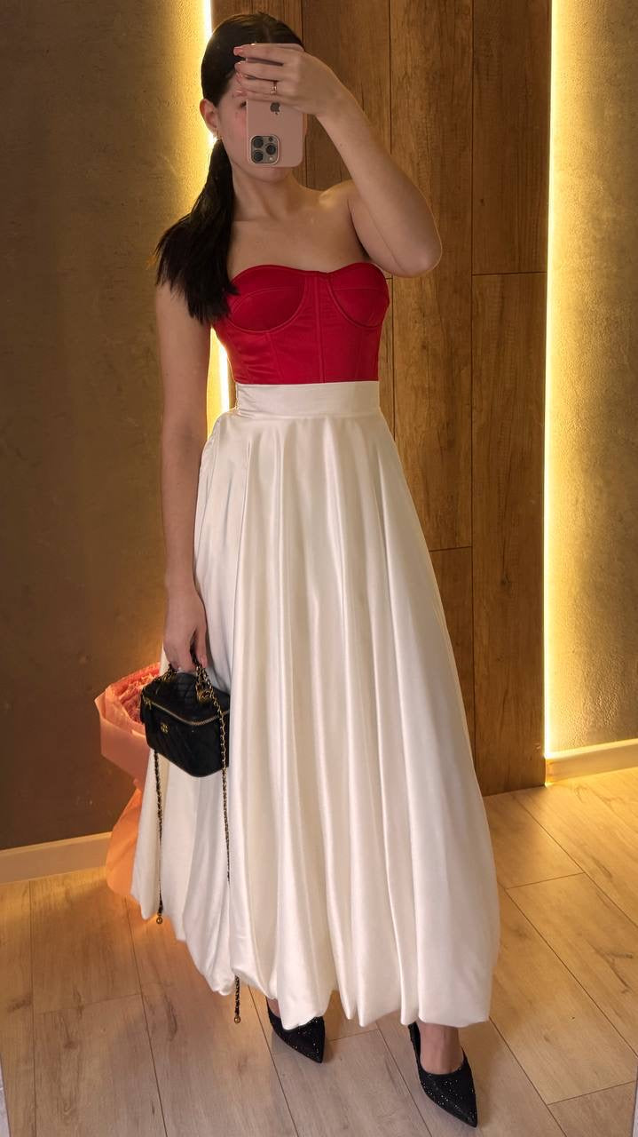 Balloon Maxi Skirt✨