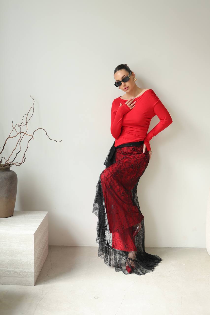 Lace Wrap Skirt 