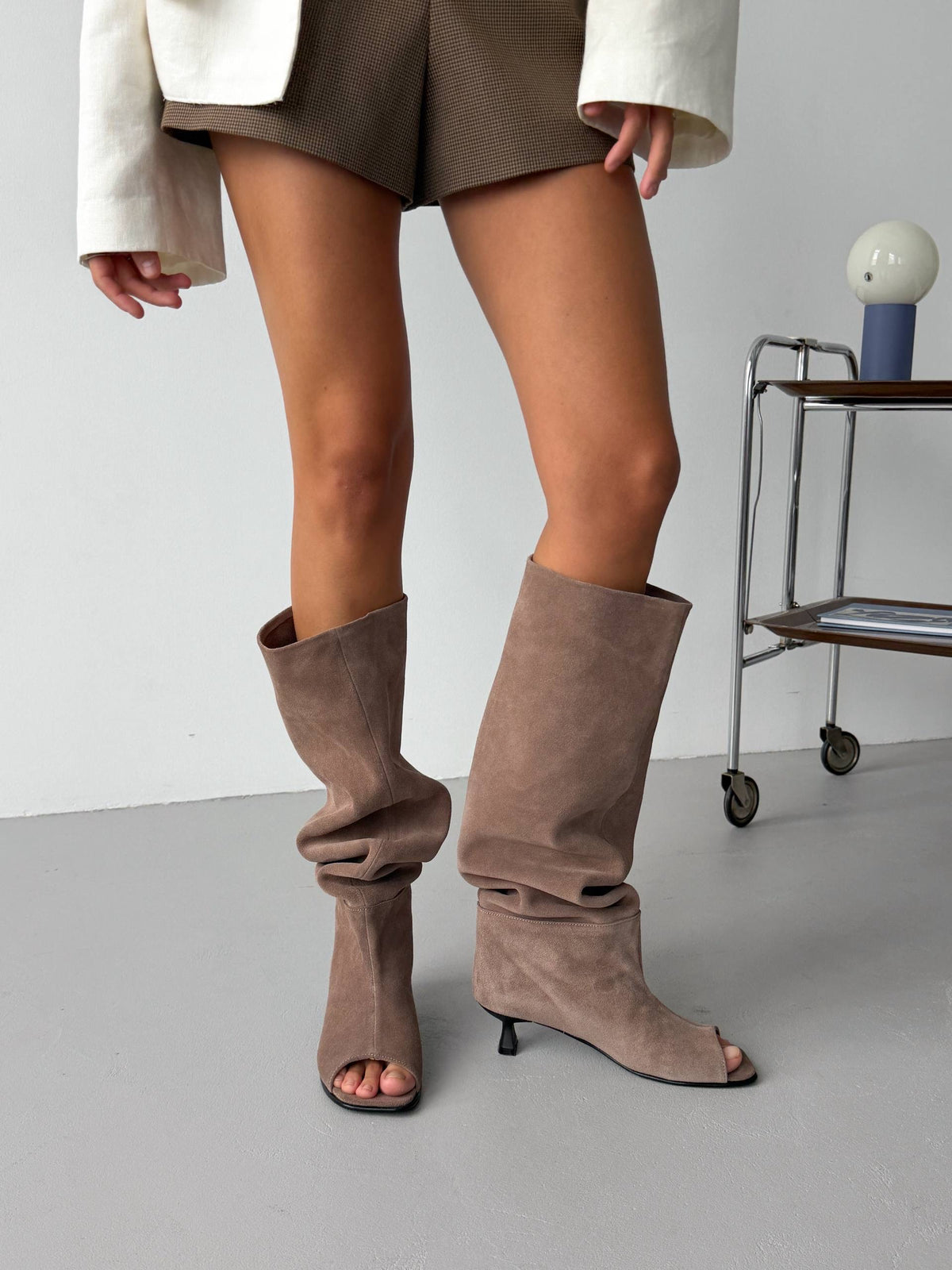 Open-Toe Boots