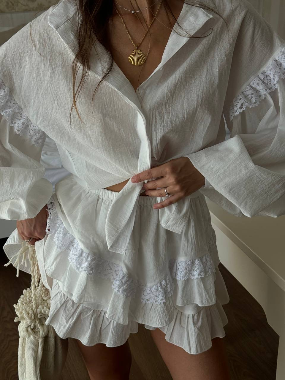 Two-Piece Set (Skort & Shirt)