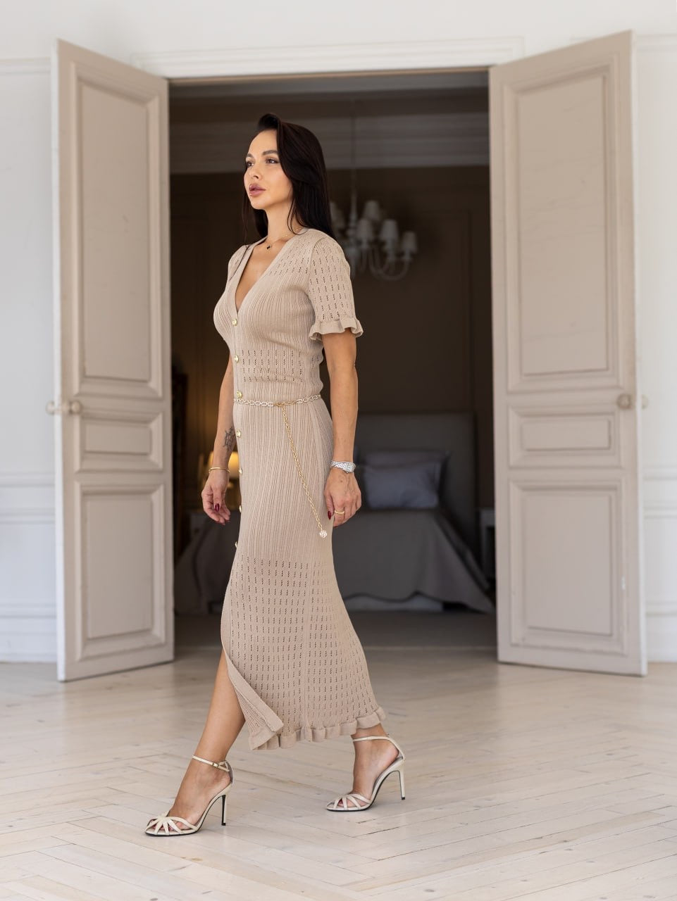 “Rimini” Knit Midi Dress