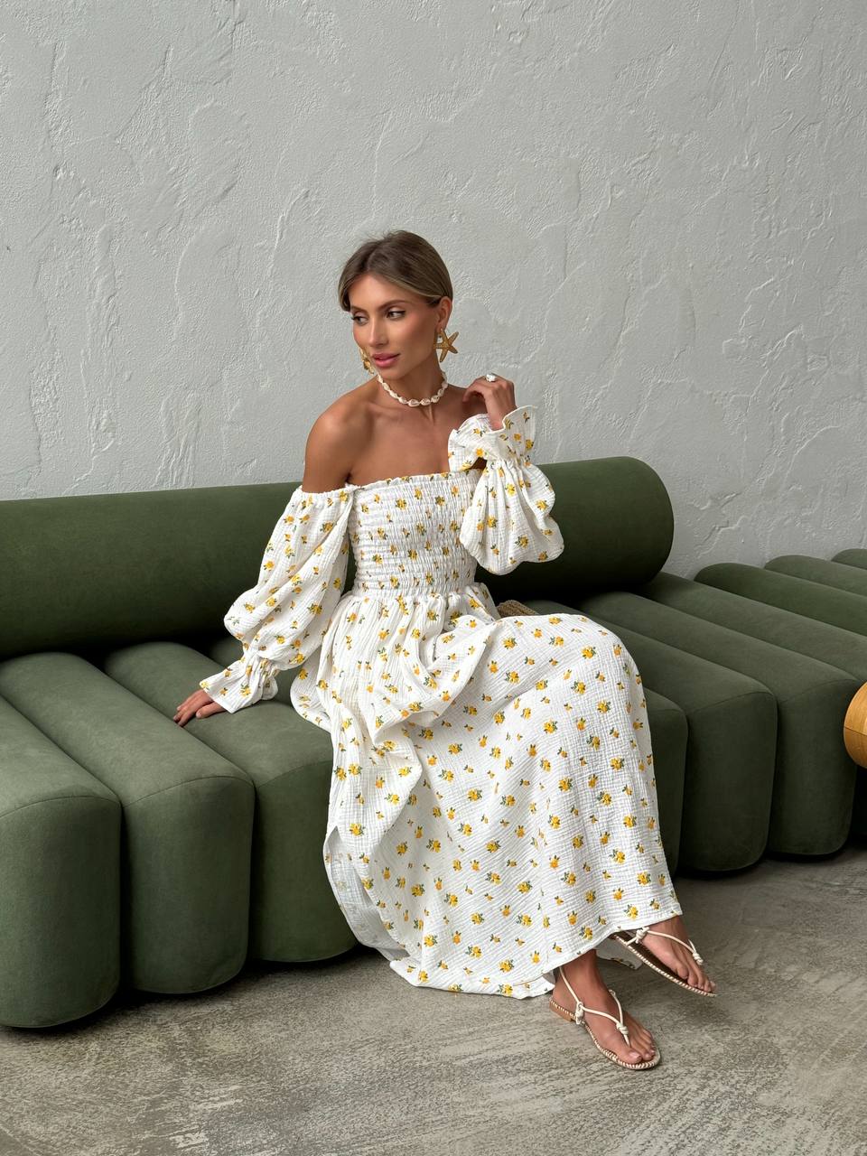 “Solomia” Midi Dress