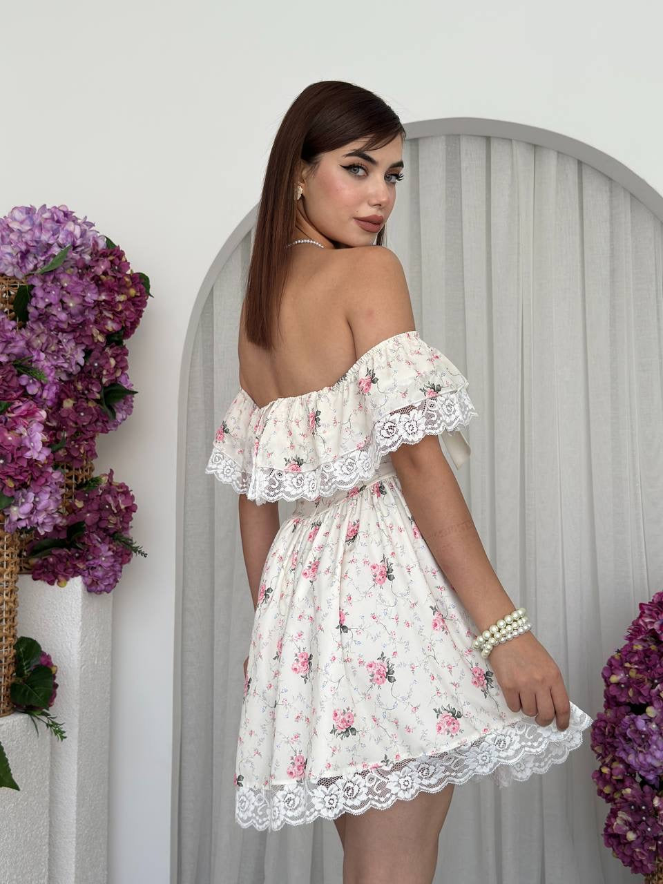 Floral Lace Dress✨