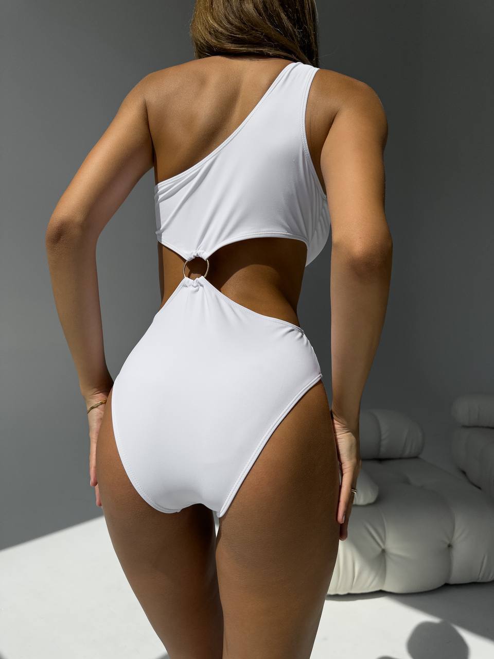 White Monokini
