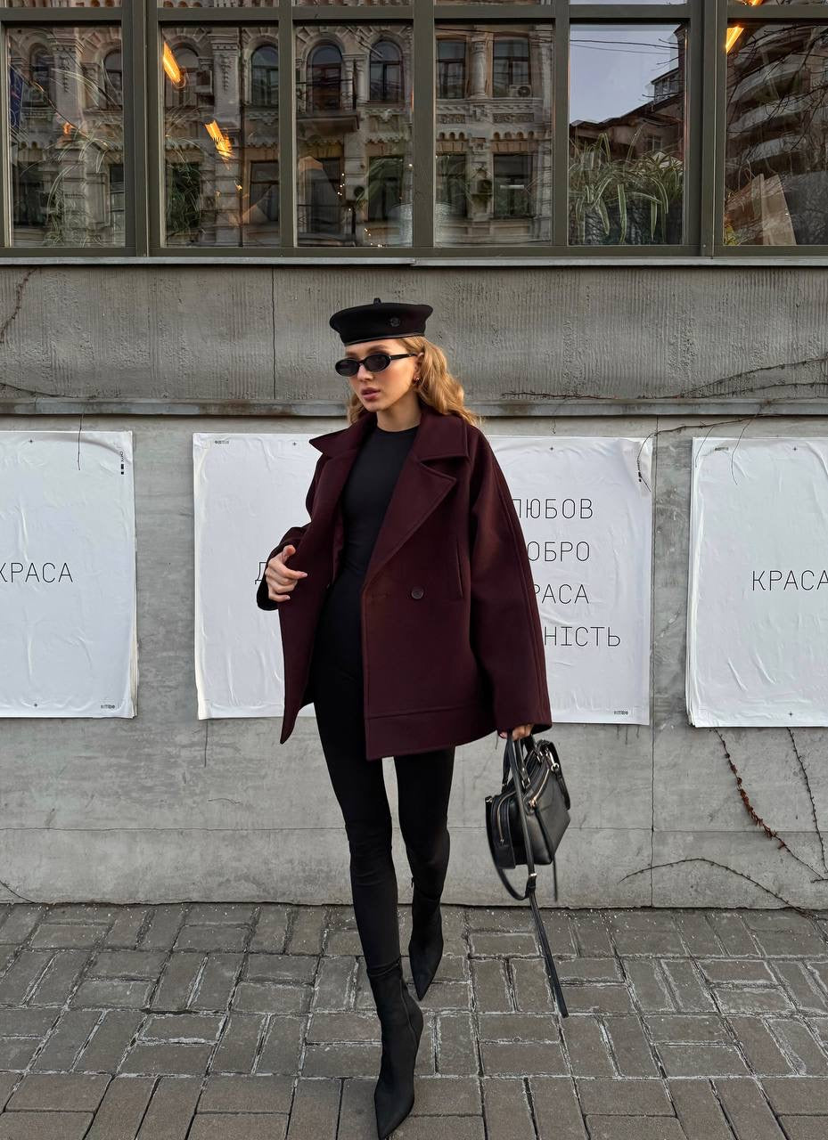 "AURORA" Half Coat
