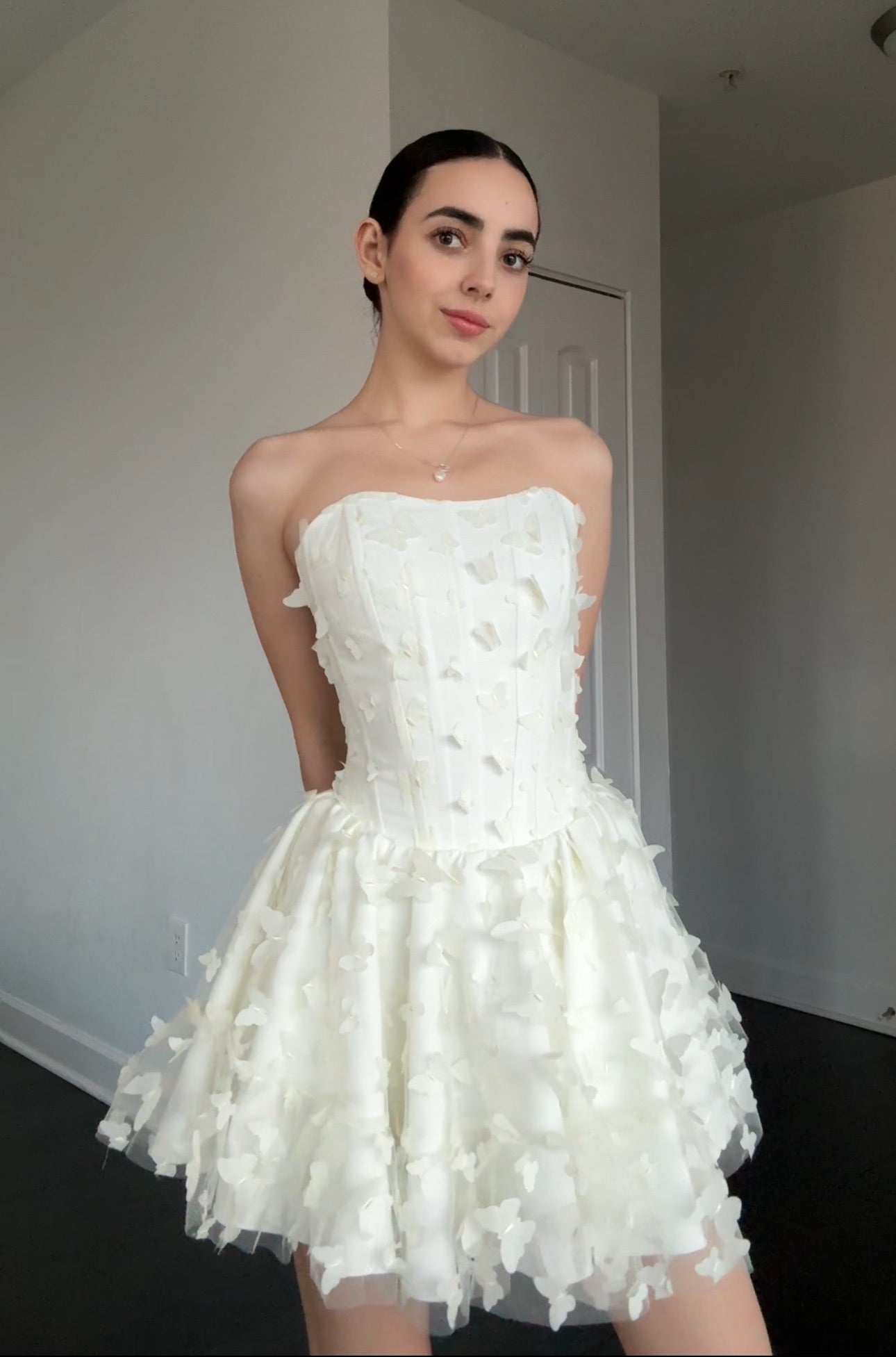 Corset Dress with Butterflies✨
