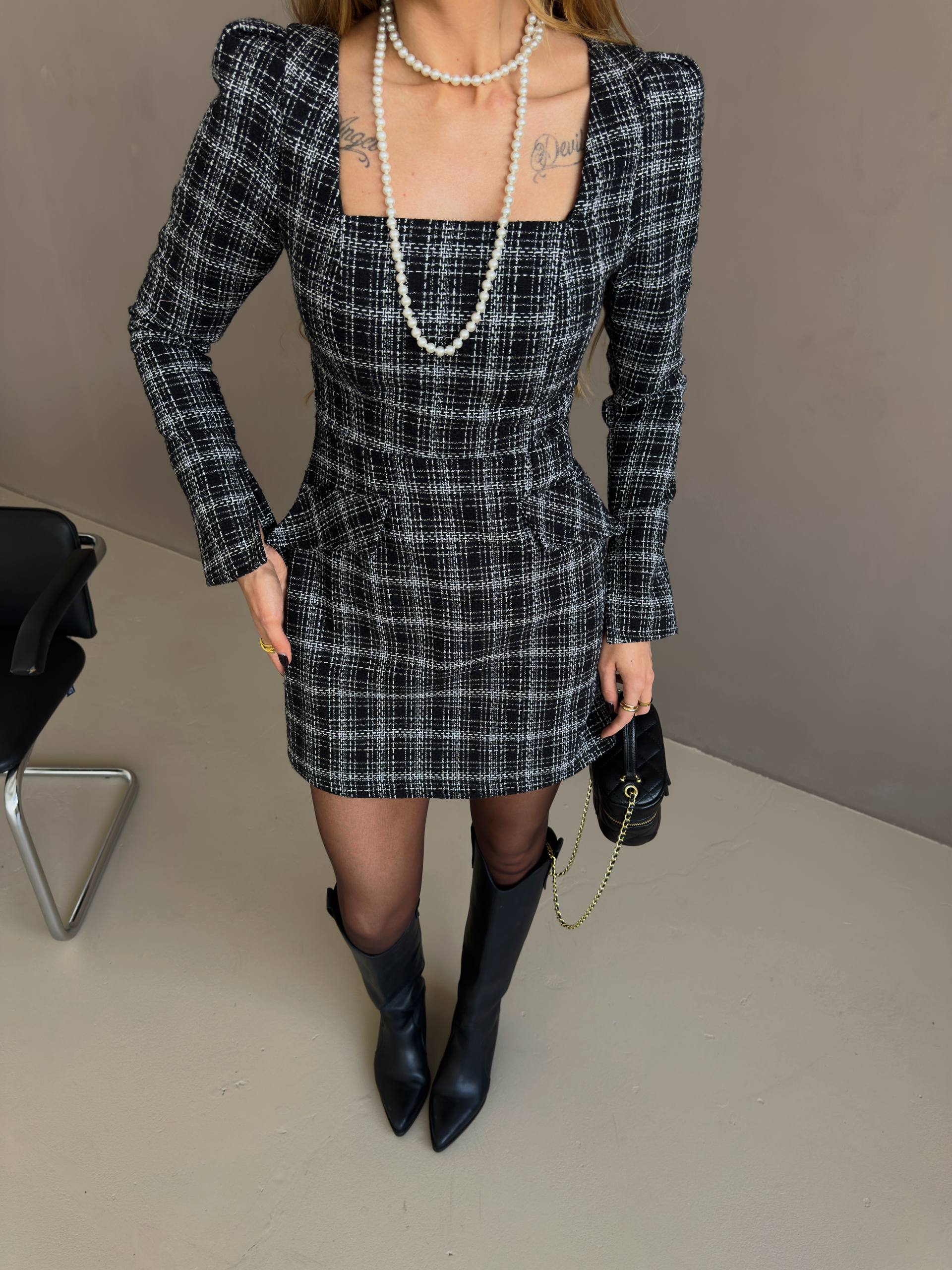 Chanel style mini dress
