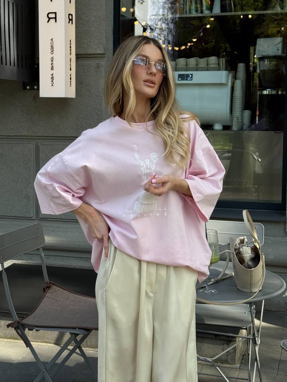 Oversized Patriotic T-Shirt