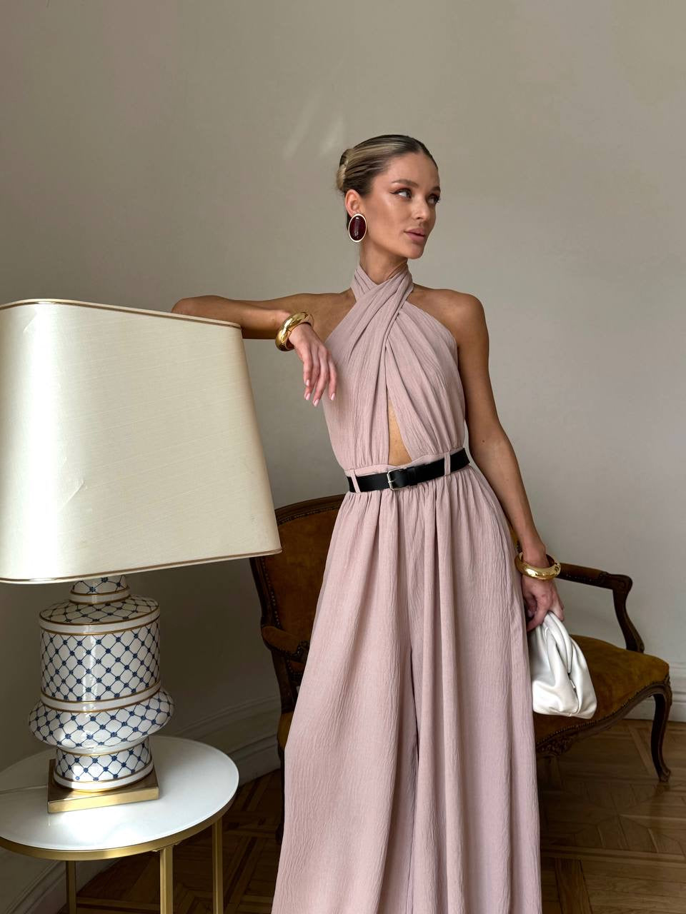 Jumpsuit with Belt