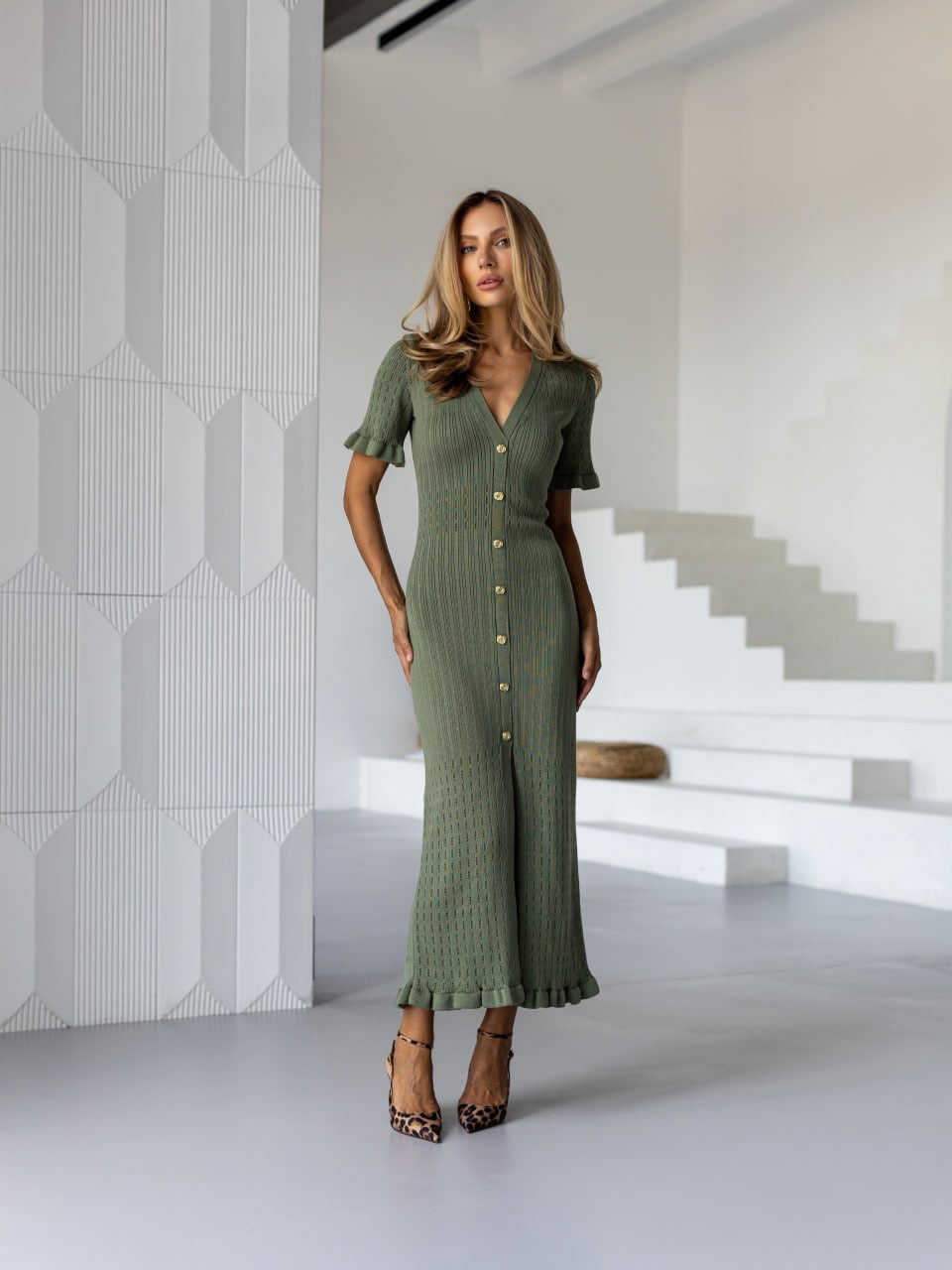 “Rimini” Knit Midi Dress