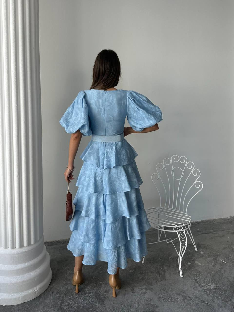 Dress with a belt