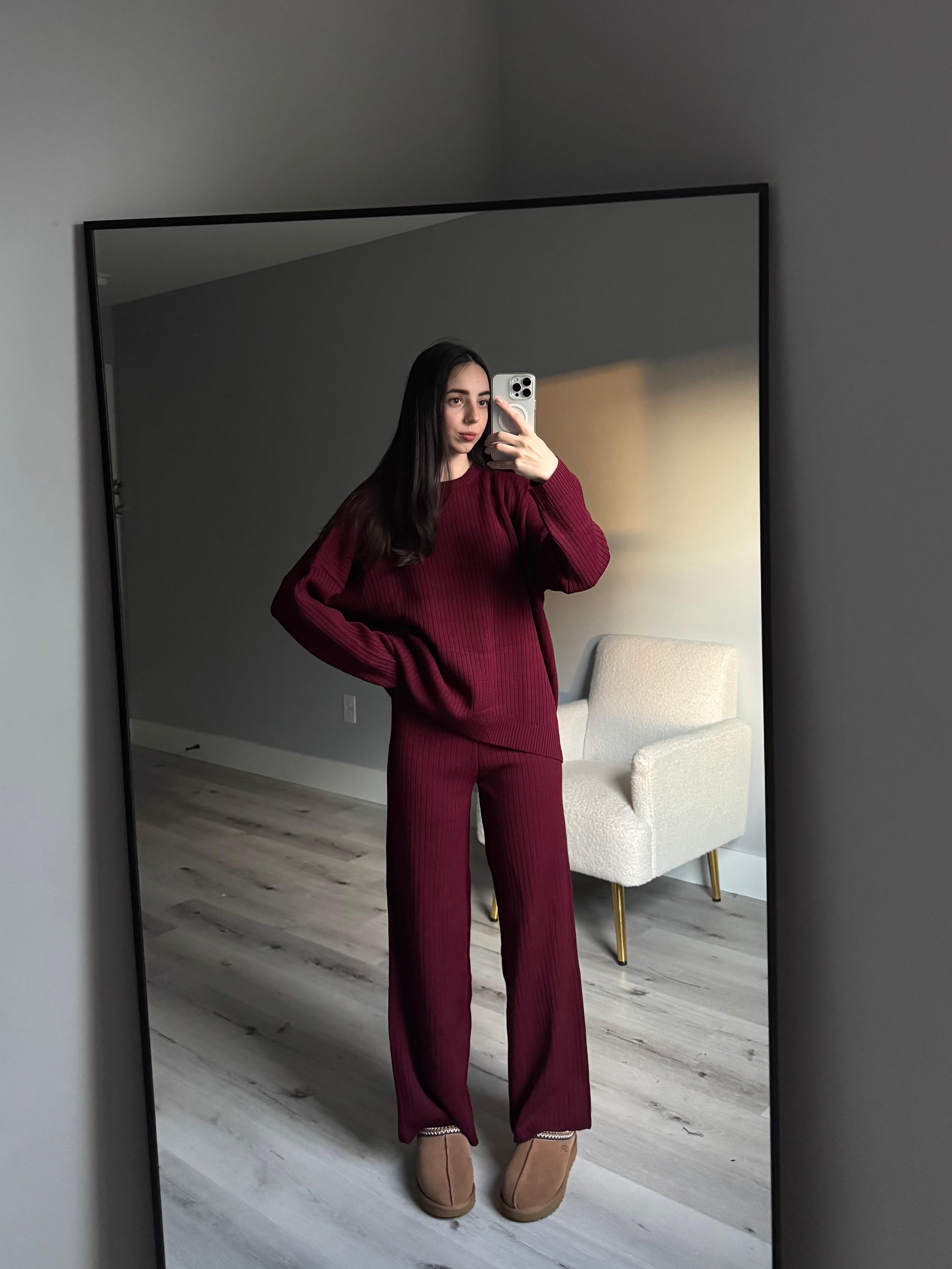 Set Sweater+Palazzo Pants