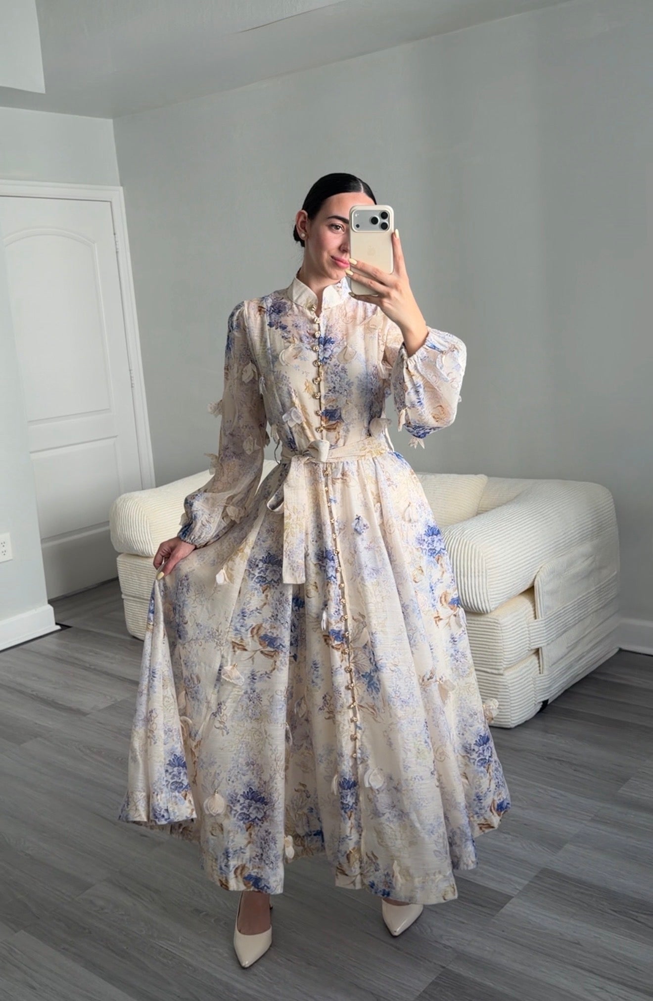 Maxi Dress with Belt✨