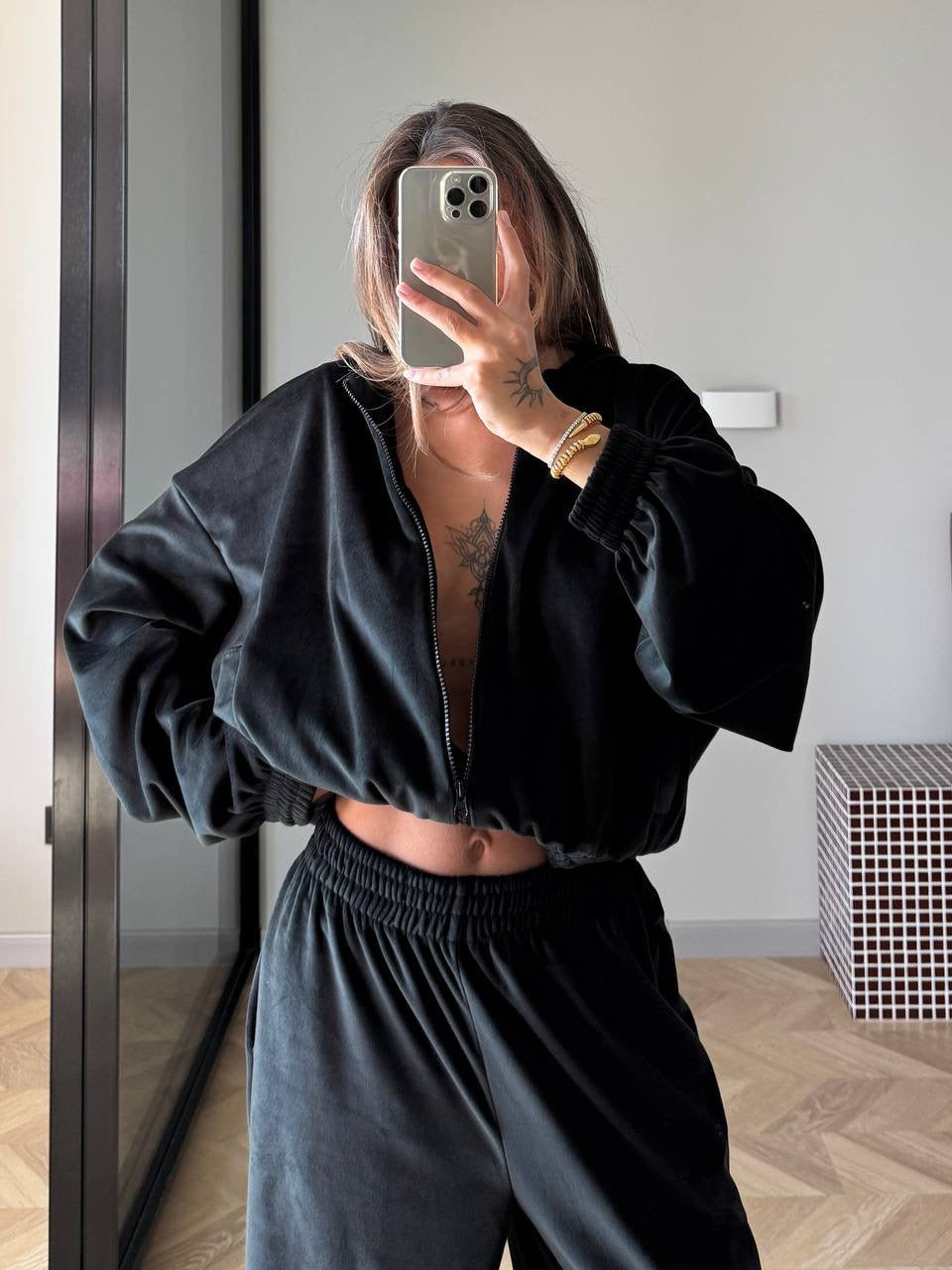 Cozy Velour Tracksuit