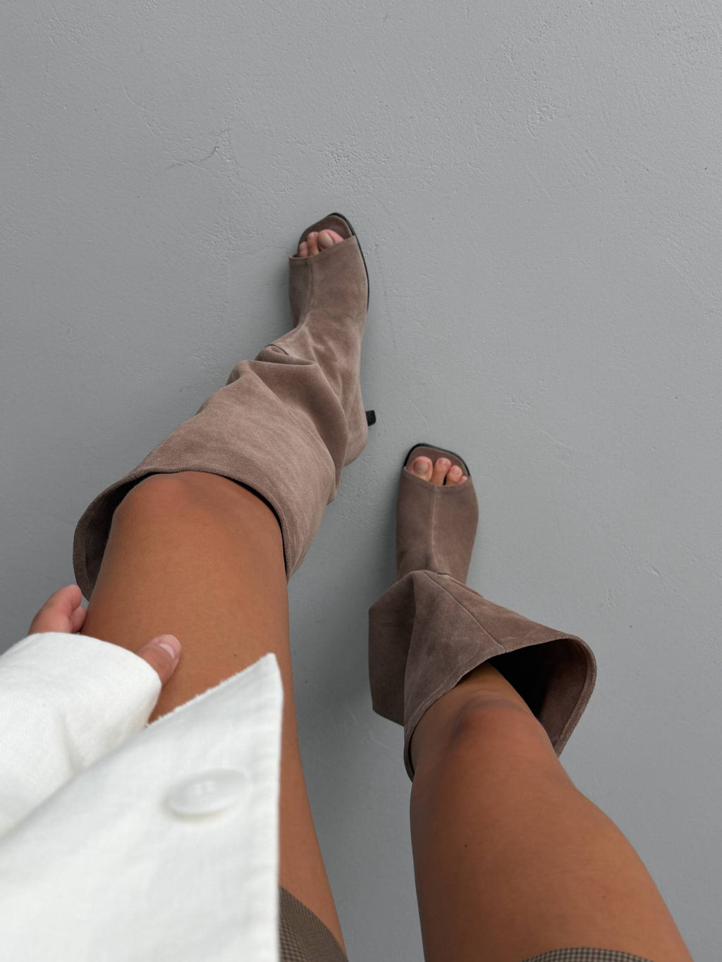 Open-Toe Boots