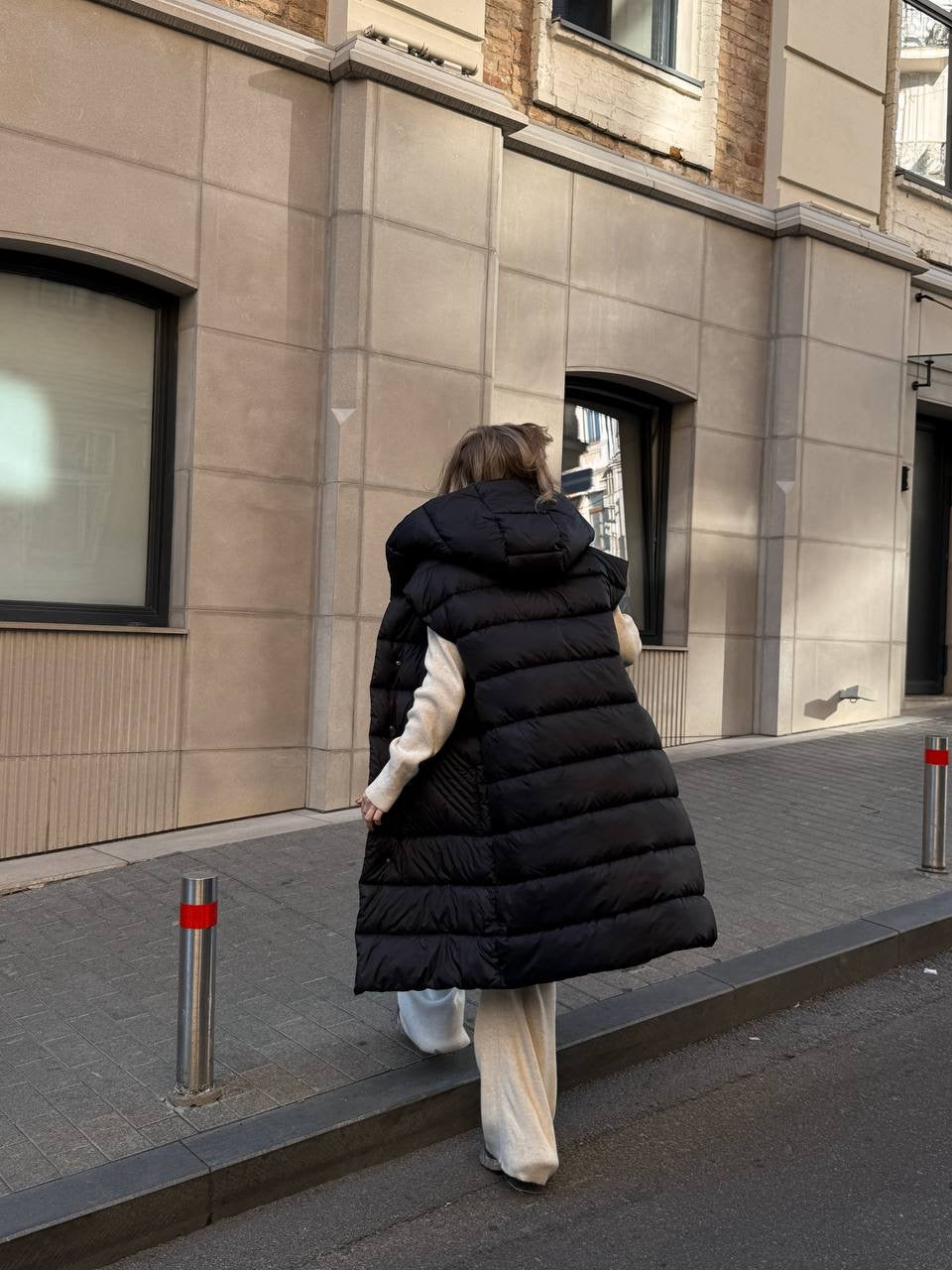 Extended Down Vest “Matis”