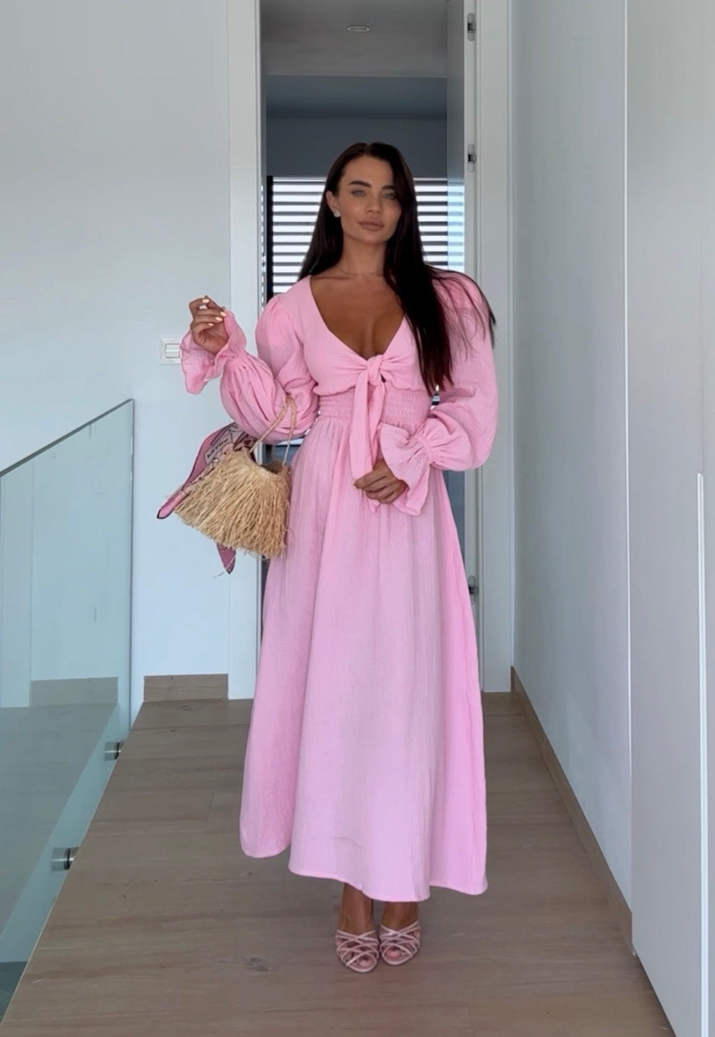 Muslin Maxi Dress