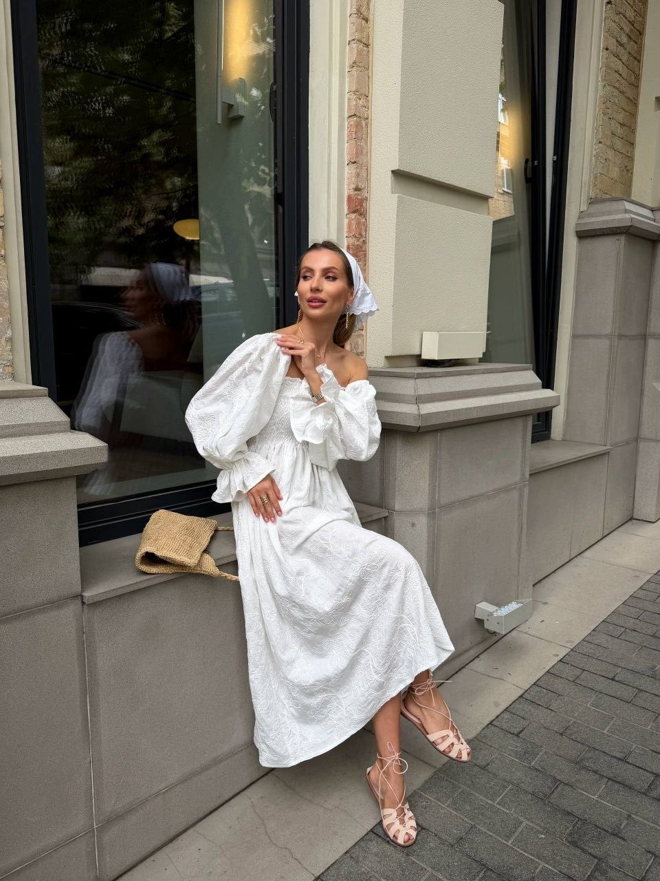 “Solomia” Midi Dress