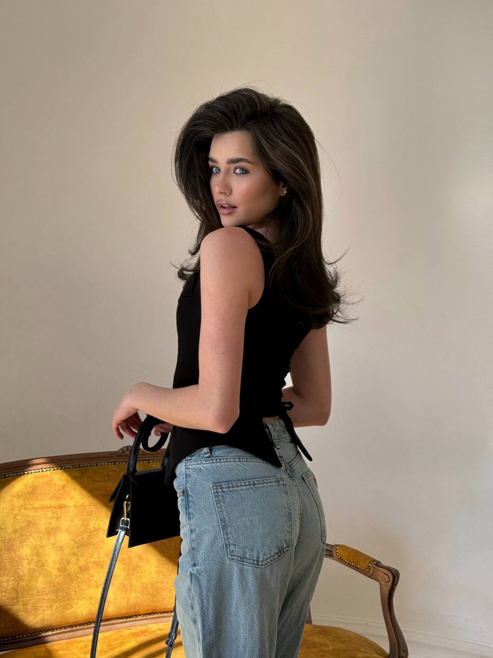 Strappy corset top