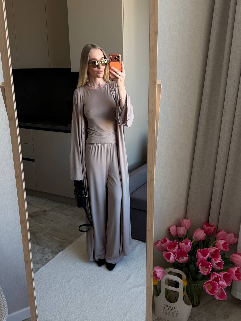 3-Piece Set with Cardigan