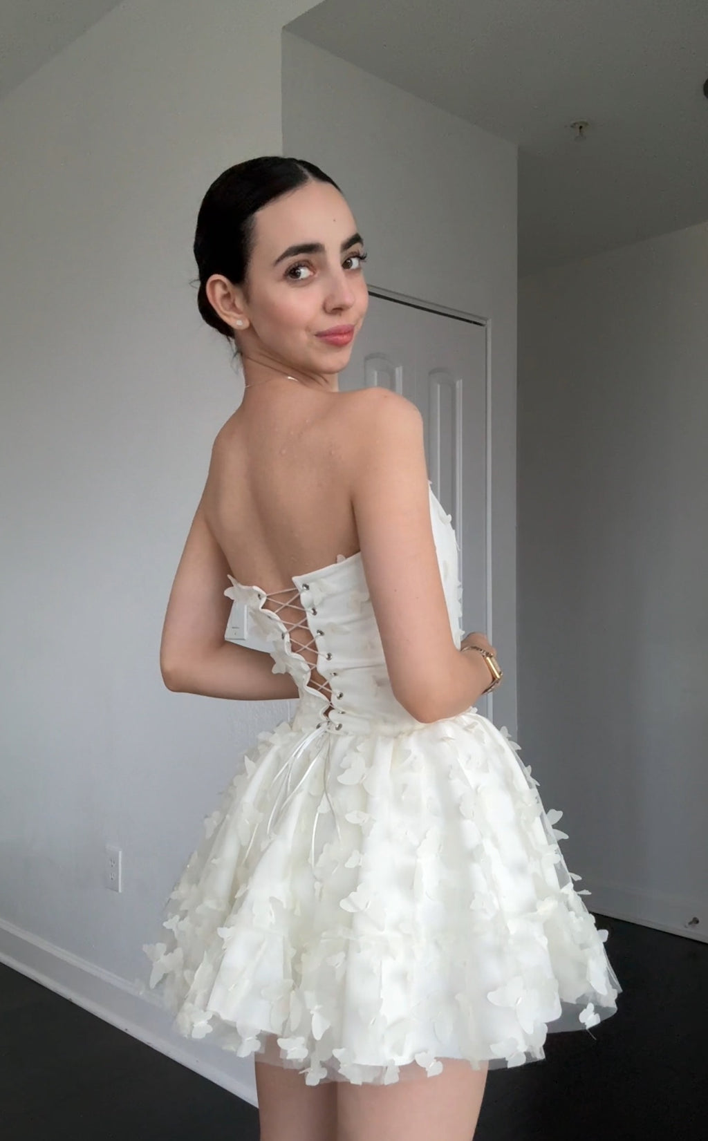 Corset Dress with Butterflies✨