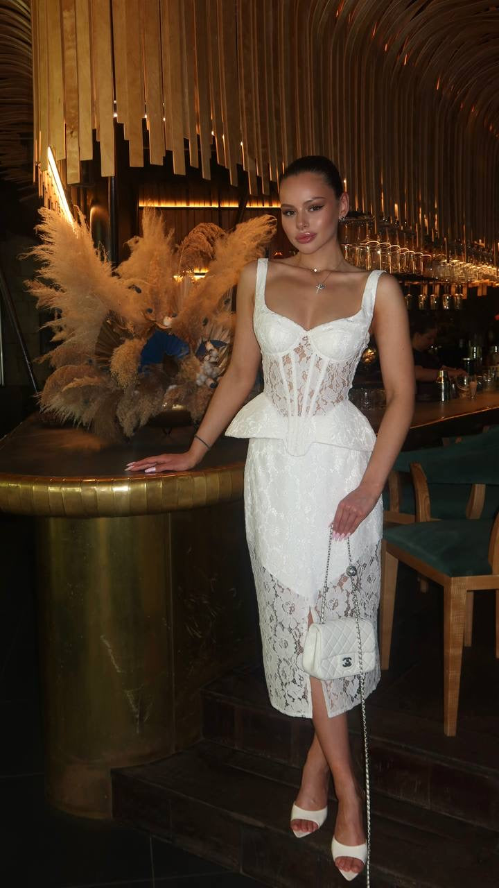 Lace Two-Piece Set